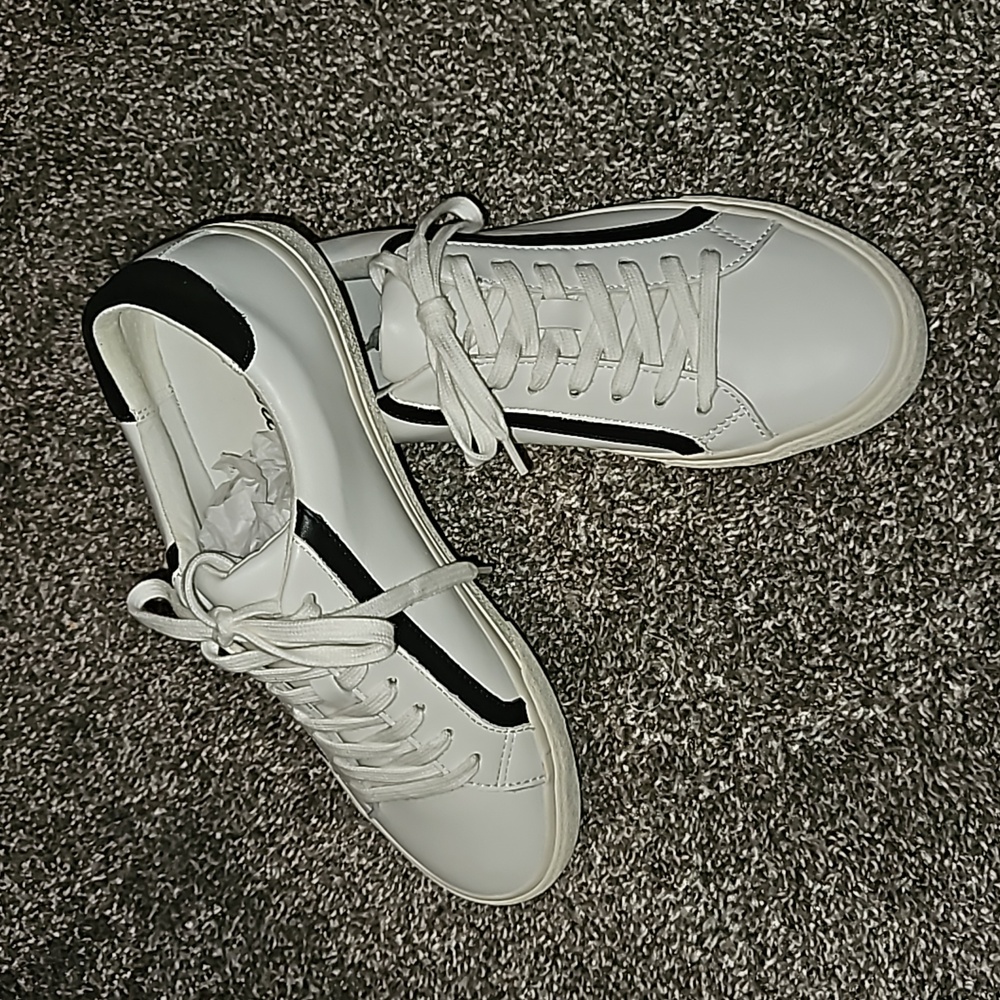 MADEWELL sidewalk low-top sneakers White leather Men/7.5 Women/9 New (No box)